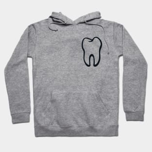 Tooth / Dent / Diente / Zahn / Dente Hoodie